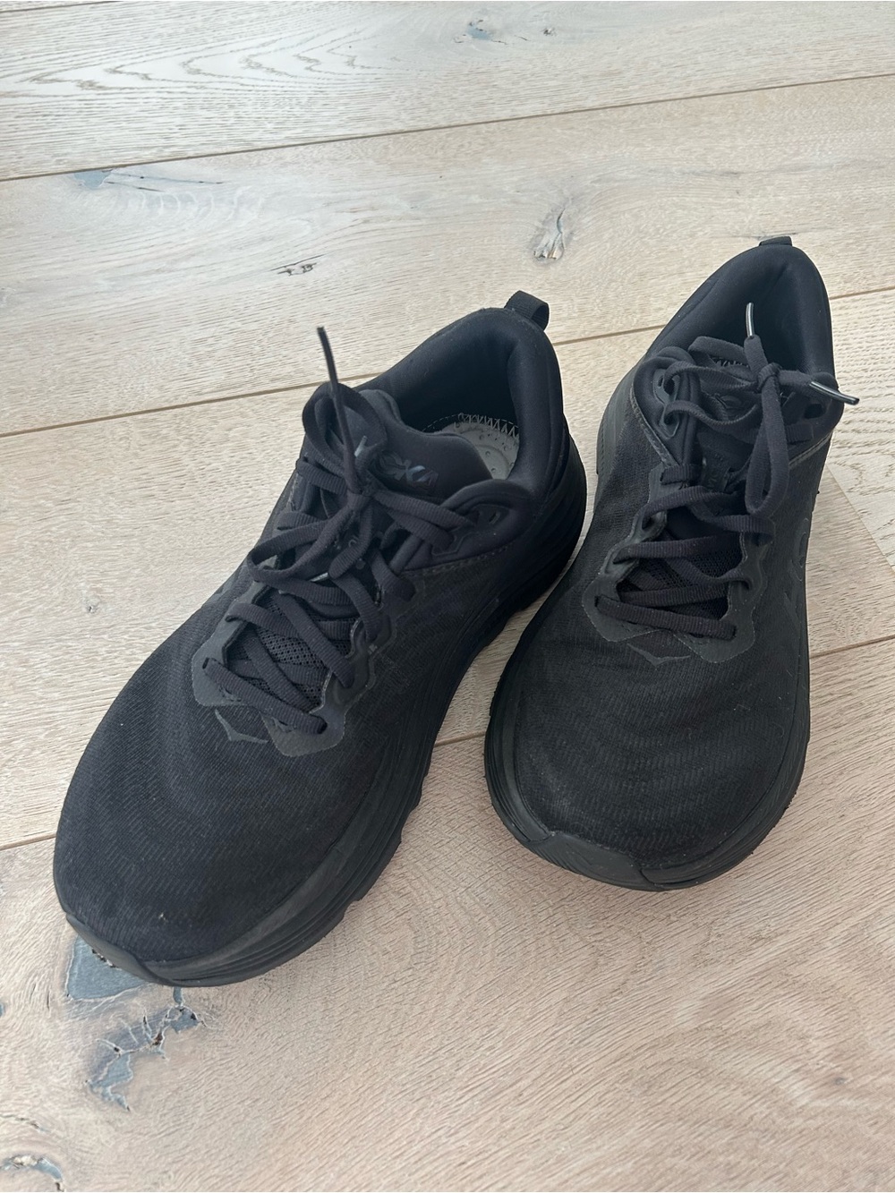 Men's HOKA Black Athletic Sneakers